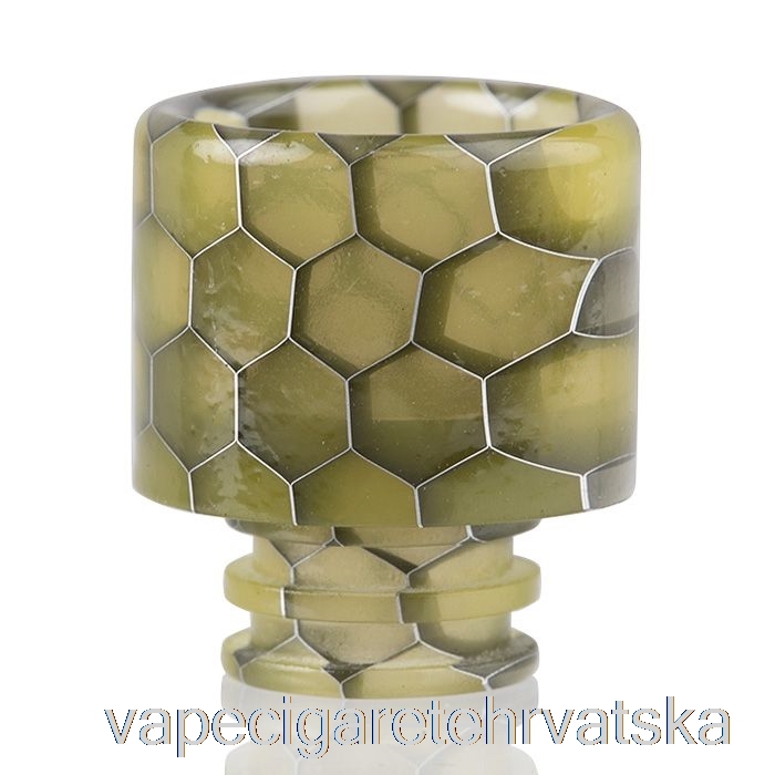 Vape Cigarete 510 Zmijska Smola Drip Tip žuta